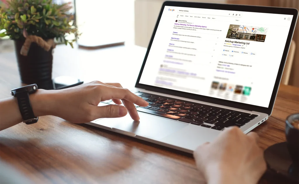 Mobile-friendly website with fast loading speed, clear call-to-action buttons, and optimized user experience for SEO rankings.
